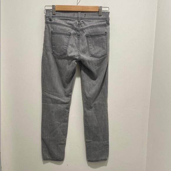 Free People Skinny Ankle Jeans Gray Wash Women’s Size 26 Denim - Picture 4 of 5